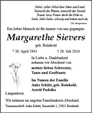 Margarethe Sievers