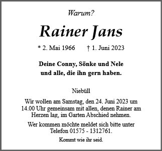 Rainer Jans