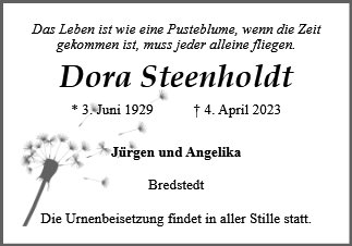 Dora Steenholdt