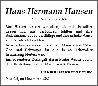 Hans Hermann Hansen