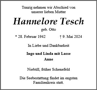 Hannelore Tesch