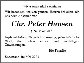 Peter Hansen