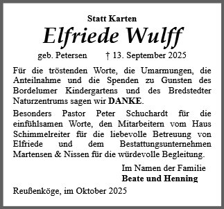 Elfriede Wulff