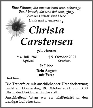 Christa Carstensen