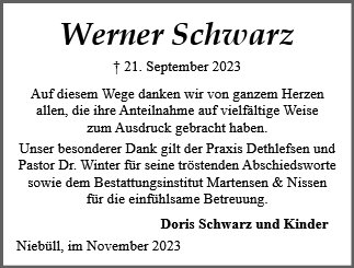 Werner Schwarz