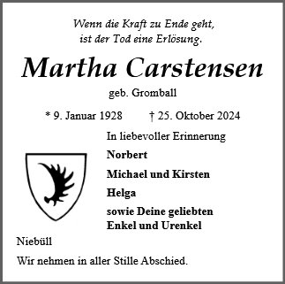 Martha Carstensen