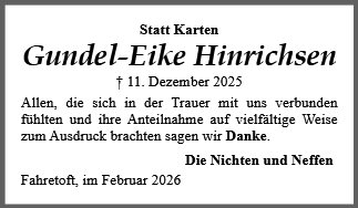 Gundel-Eike Hinrichsen