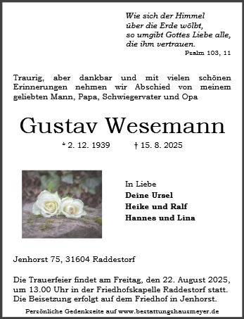 Gustav Wesemann