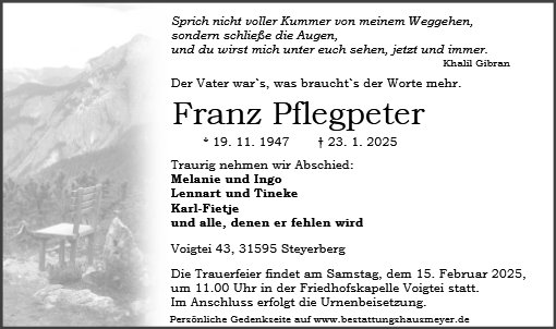 Franz Pflegpeter