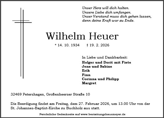 Wilhelm Heuer
