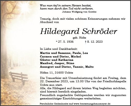 Hildegard Schröder 