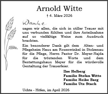 Arnold Witte