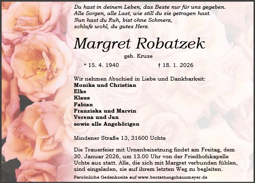 Margret Robatzek