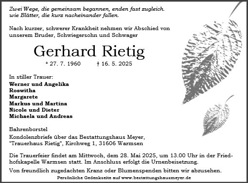 Gerhard Rietig