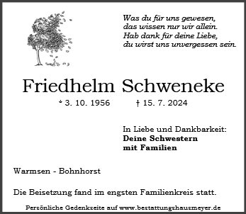 Friedhelm Schweneke