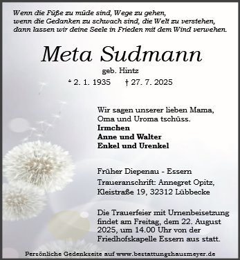 Meta Sudmann