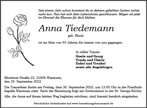 Anna Tiedemann