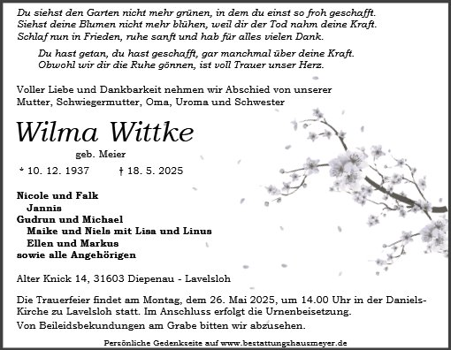 Wilma Wittke