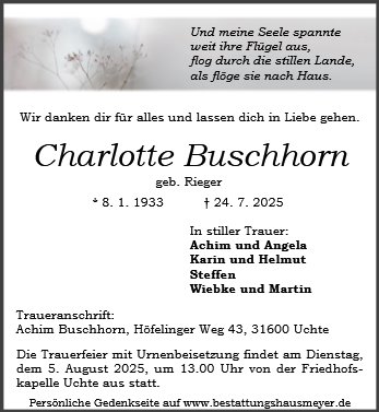 Charlotte Buschhorn
