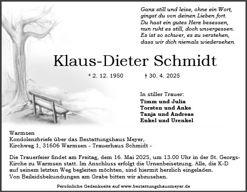 Klaus-Dieter Schmidt