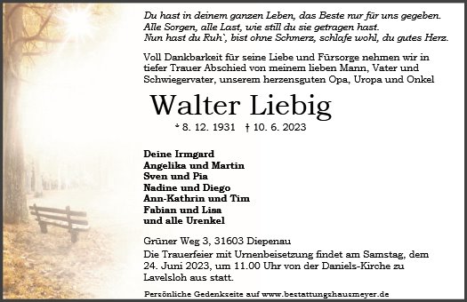 Walter Liebig