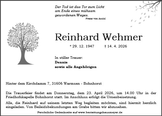 Reinhard Wehmer