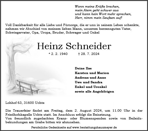 Heinz Schneider