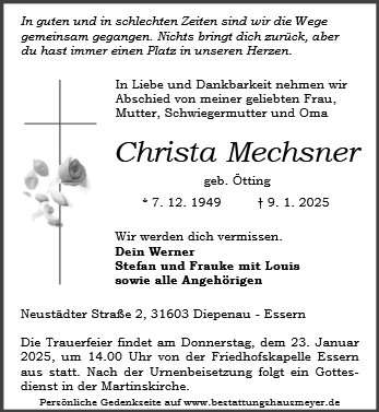 Christa Mechsner