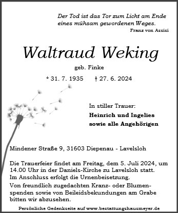 Waltraud Weking