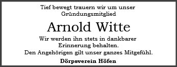 Arnold Witte