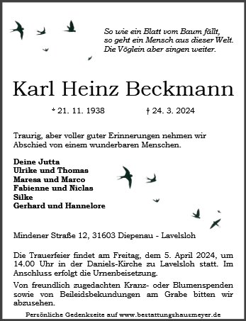 Karl Heinz Beckmann