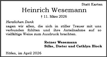 Heinrich Wesemann