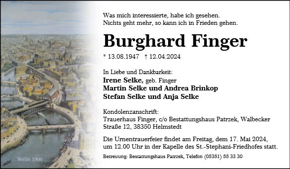 Burghard Finger