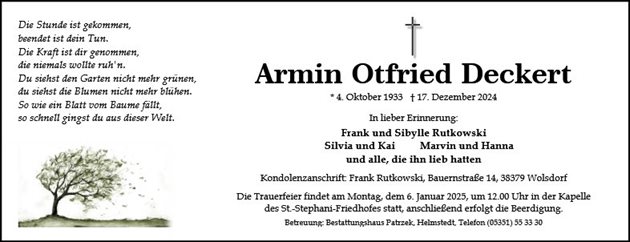 Armin-Otfried Deckert