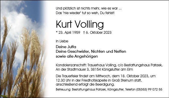 Kurt Volling