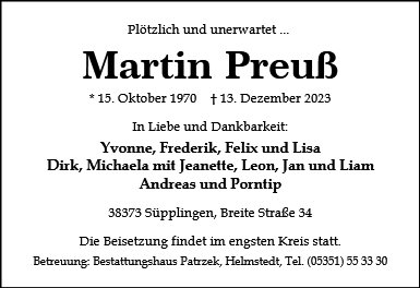 Martin Preuß