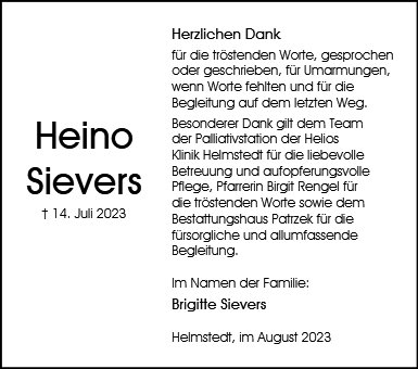 Heino Sievers