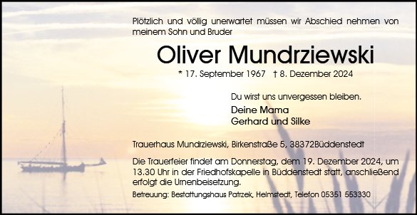 Oliver Mundrziewski