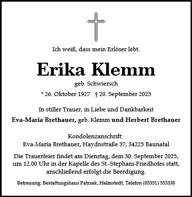 Erika Klemm