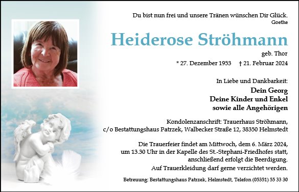 Heiderose Ströhmann