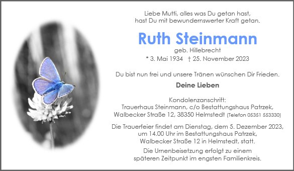 Ruth Steinmann