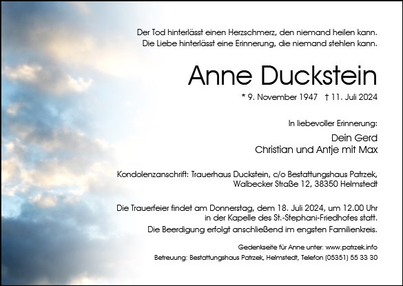 Annemarie Duckstein