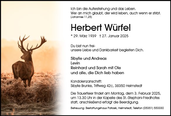 Herbert Würfel