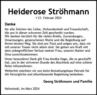 Heiderose Ströhmann
