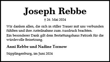 Joseph Rebbe