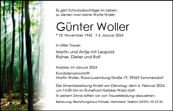 Günter Woller