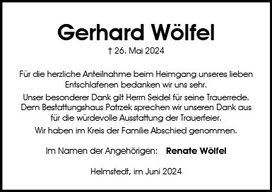 Gerhard Wölfel