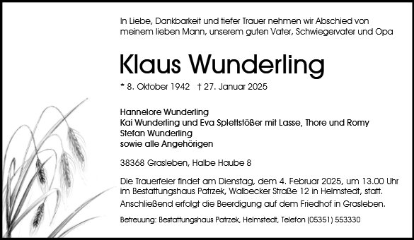 Klaus Wunderling