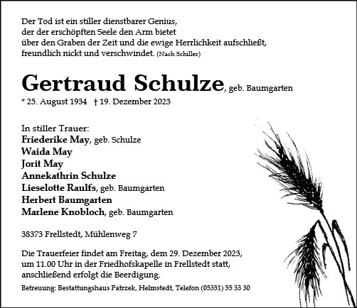 Gertraud Schulze