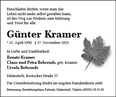 Günter Kramer